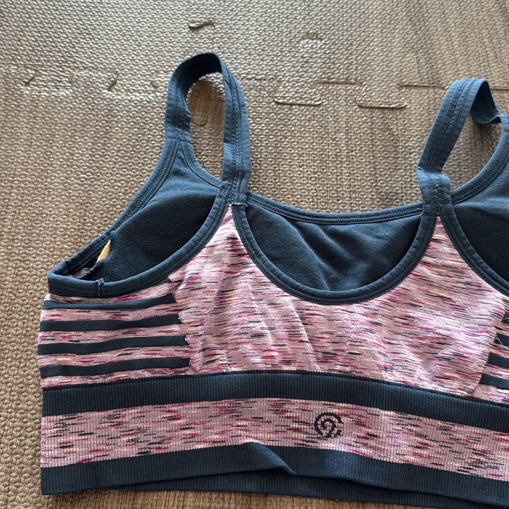 Champion Blue & Purple Sports Bra - Women’s Size L - Picture 6 of 9